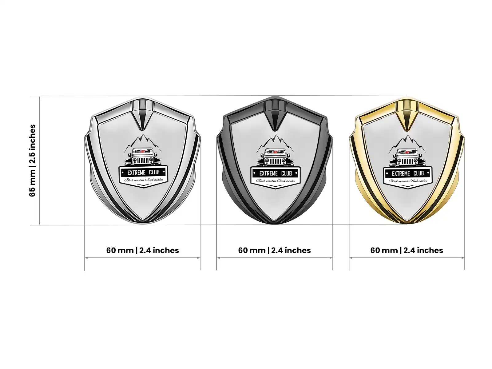 Custom Car Badge Tuning Luxury